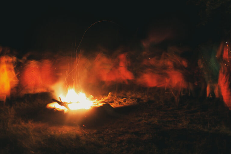 Embers in Motion: The Spirit Dance of the Maasai