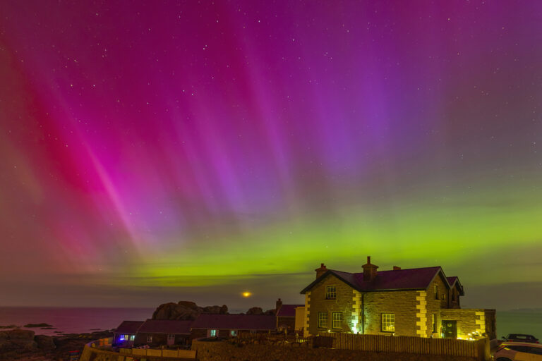 "Jersey under the Aurora’s Veil"