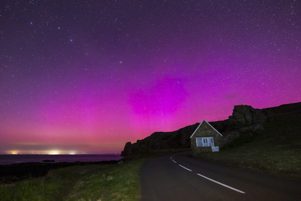 “Jersey under the Aurora’s Veil”