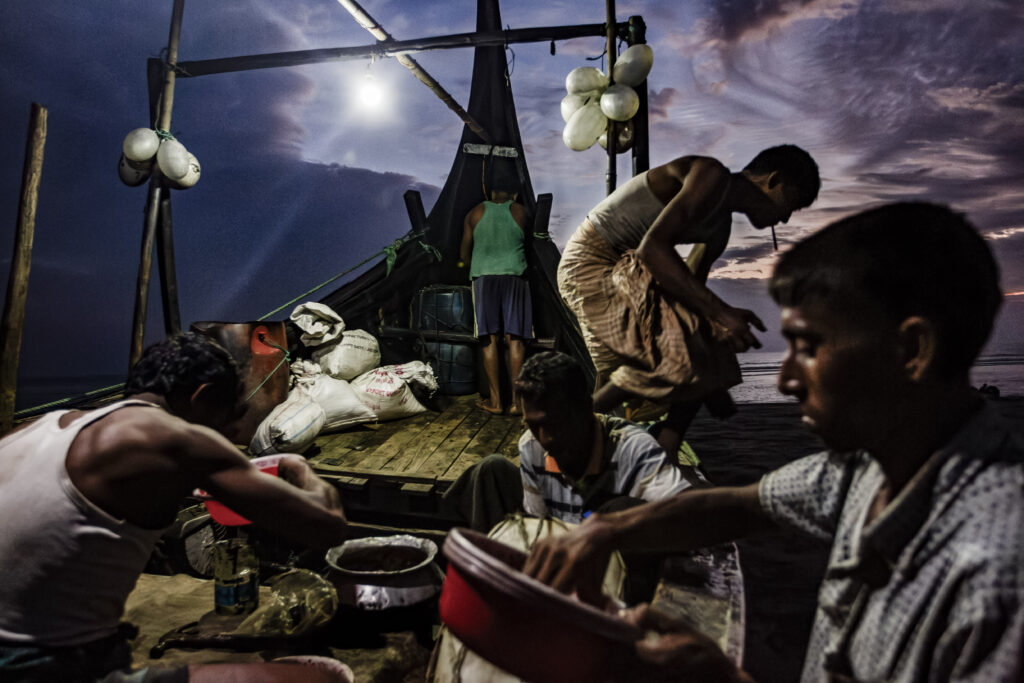 Rohingya Refugees Fishermen