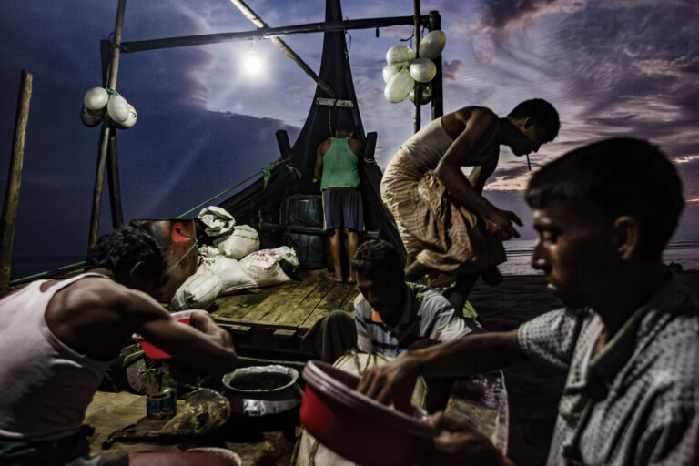 Rohingya Refugees Fishermen